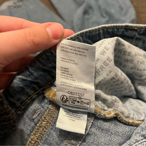 Free People We The Free Westward Demi Wide Leg Baggy Jeans - Picture 5 of 6